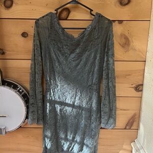 Free people lace mini dress